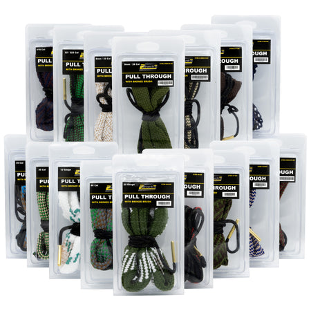 Bore Snake With Bronze Brush